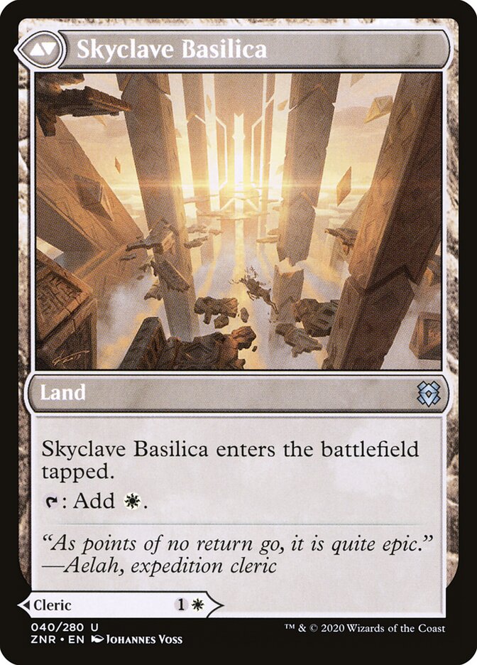 Skyclave Cleric (Back)