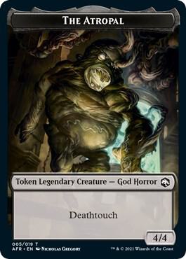 Tomb of Annihilation // The Atropal Double-Sided Token (Back)