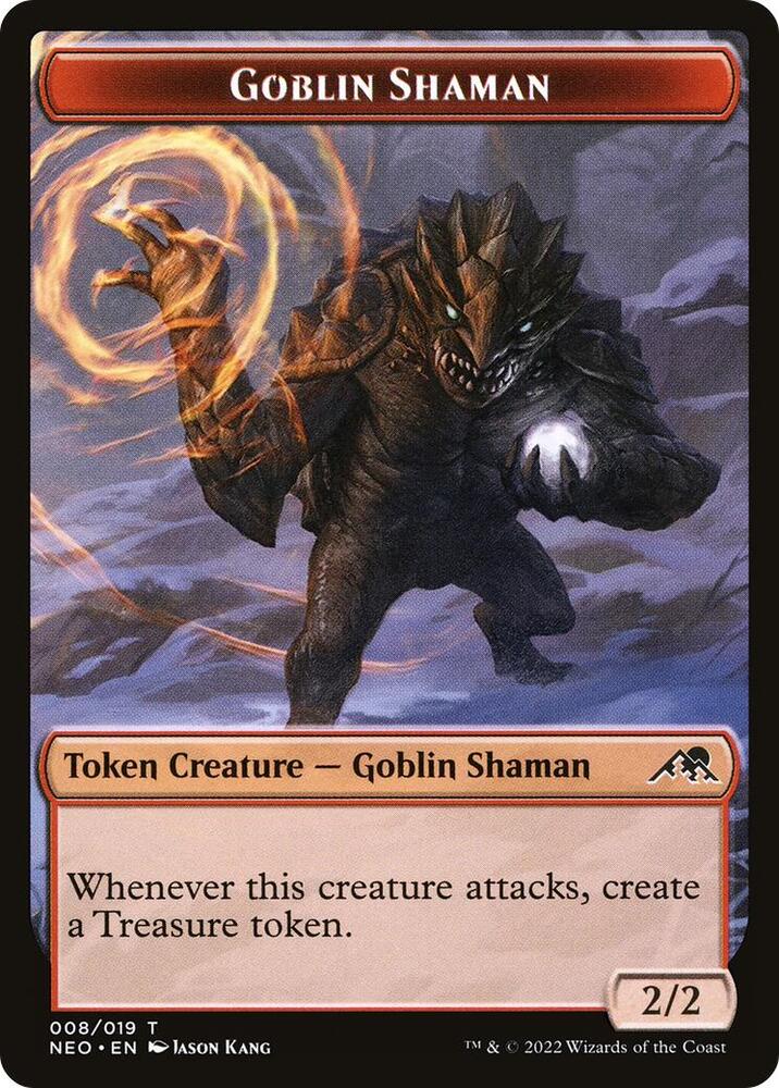 Samurai (003) // Goblin Shaman (008) Double-sided Token (Back)