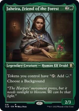 Jaheira, Friend of the Forest (Foil Etched)