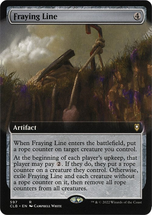 Fraying Line (Extended Art)