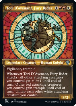 Tori D'Avenant, Fury Rider (Textured Foil)