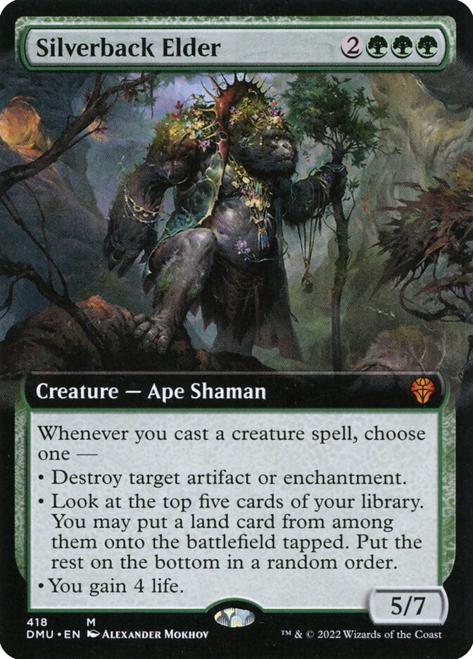 Silverback Elder (Extended Art)