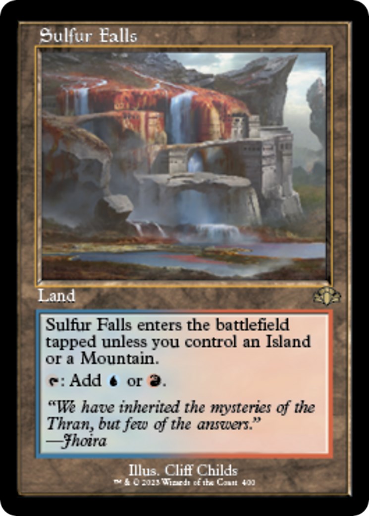Sulfur Falls (Retro Frame)
