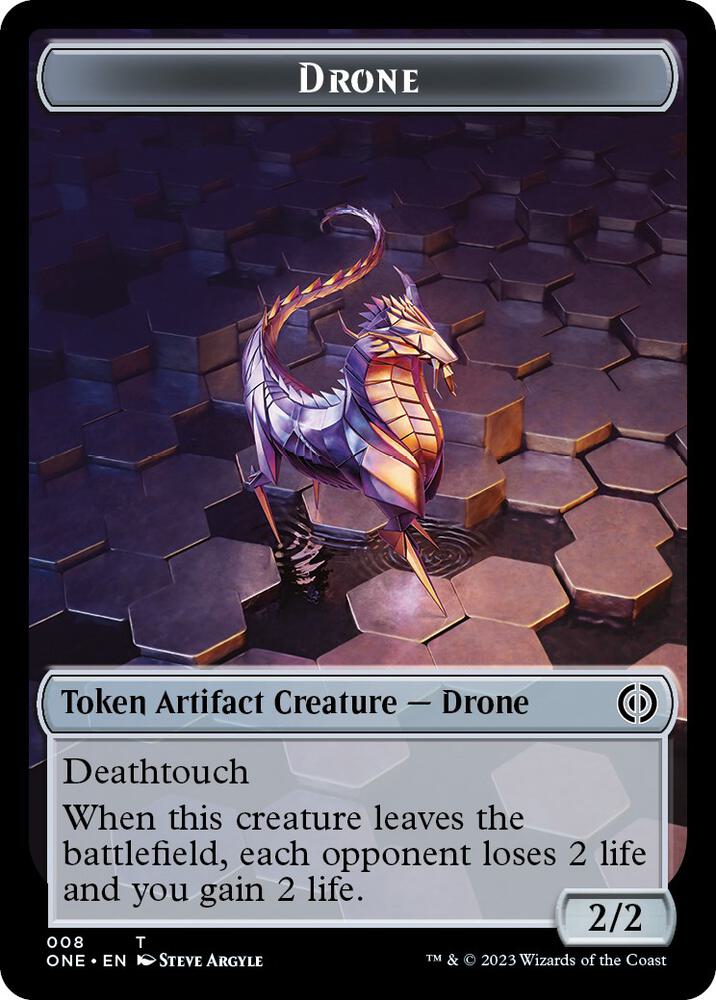 Rebel // Drone Double-sided Token (Back)