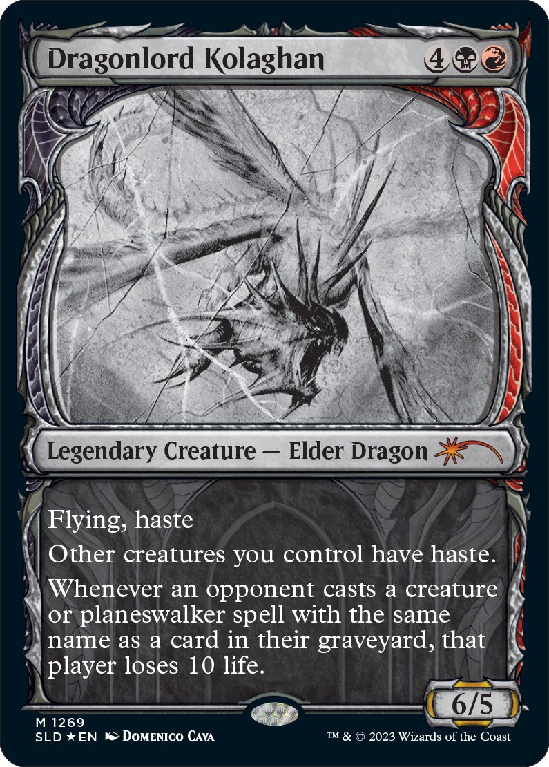 Dragonlord Kolaghan (Halo Foil)