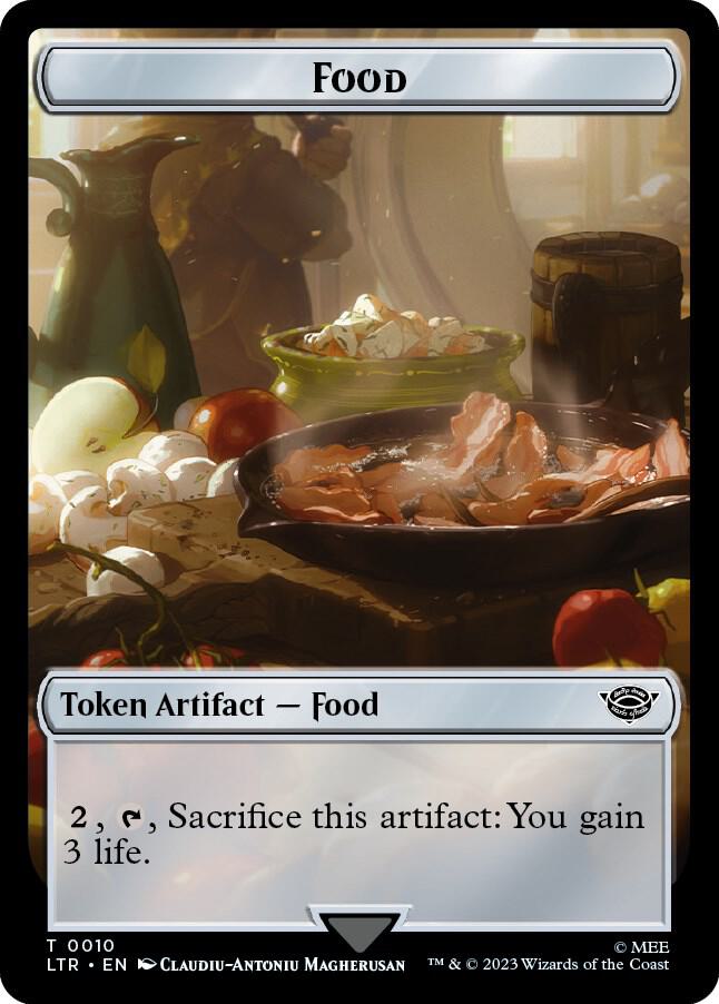 Orc Army (0005) // Food (0010) Double-Sided Token (Back)
