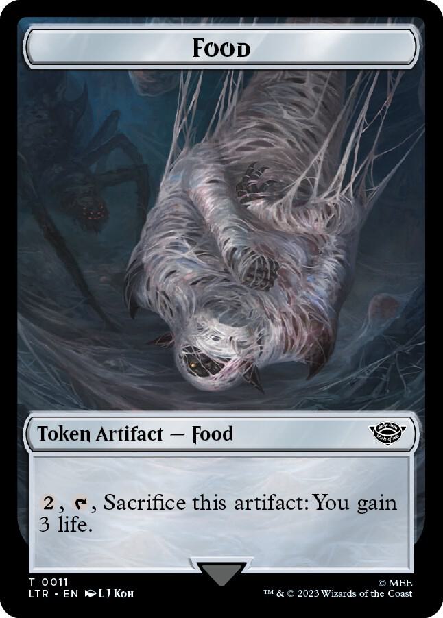 Orc Army (0006) // Food (0011) Double-Sided Token (Back)