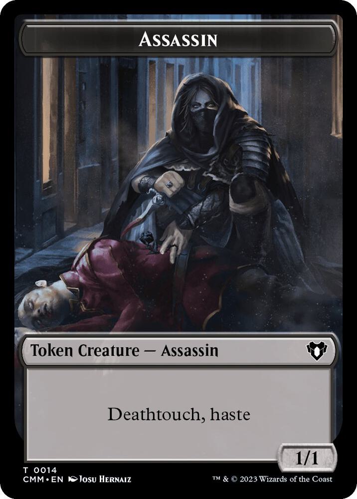 Servo // Assassin Double-Sided Token (Back)