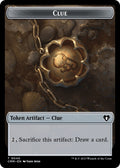 Clue // Stoneforged Blade Double-Sided Token