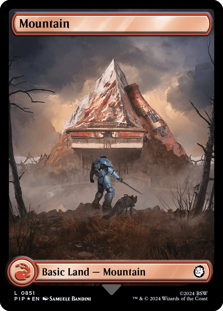 Mountain (0851) (Surge Foil)