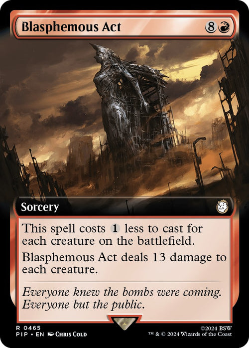 Blasphemous Act (Extended Art)