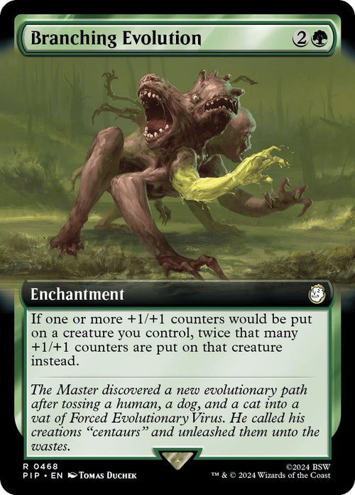 Branching Evolution (Extended Art)