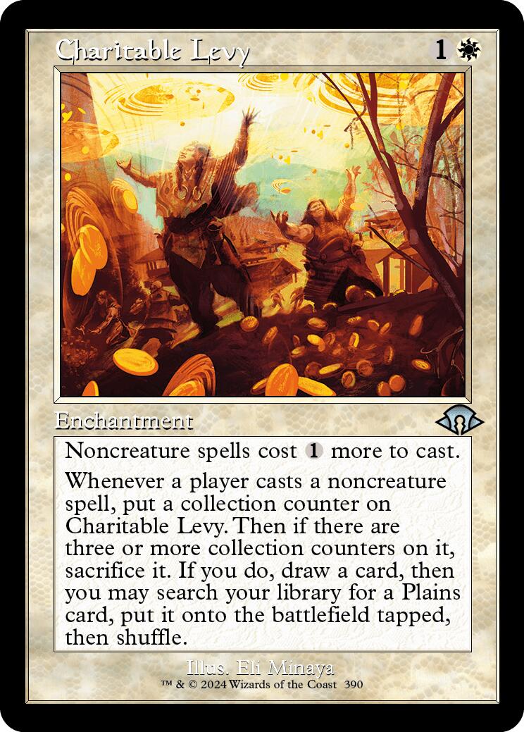 Charitable Levy (Retro Frame)