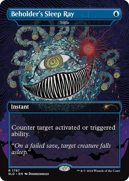 Beholder's Sleep Ray - Stifle