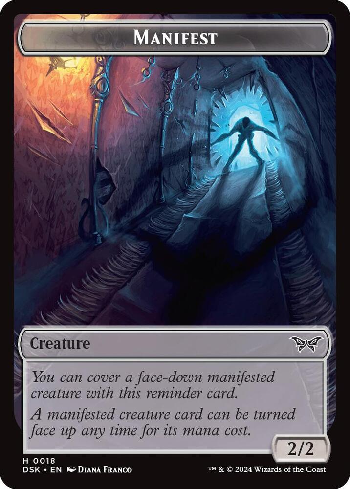 Demon // Manifest Double-Sided Token (Back)