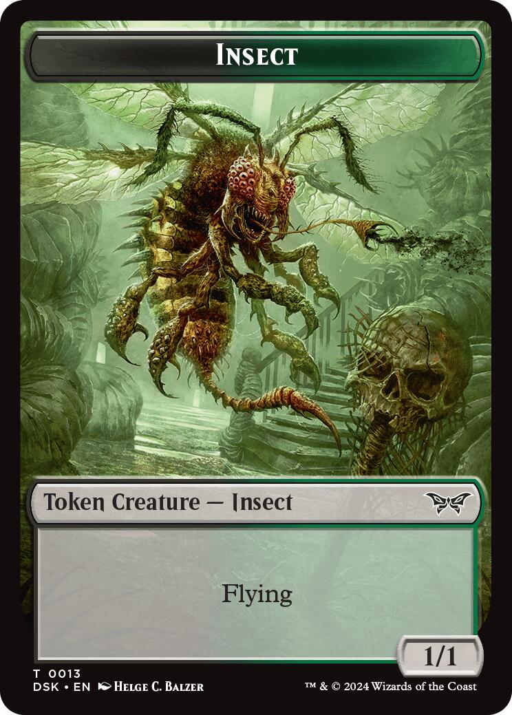 Insect (0013) // Spider Double-Sided Token