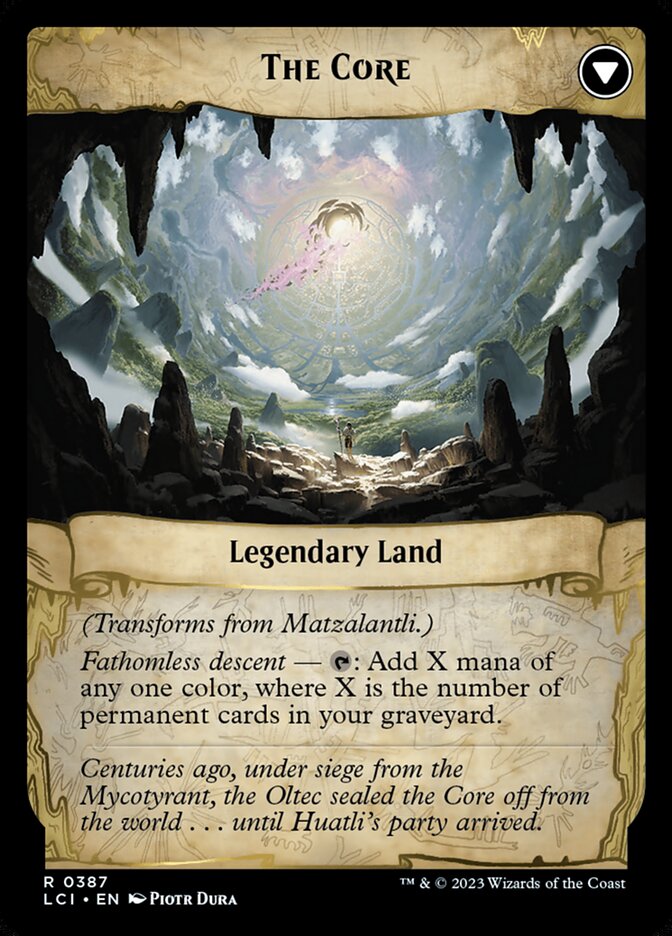 Matzalantli, the Great Door (Extended Art) (Back)