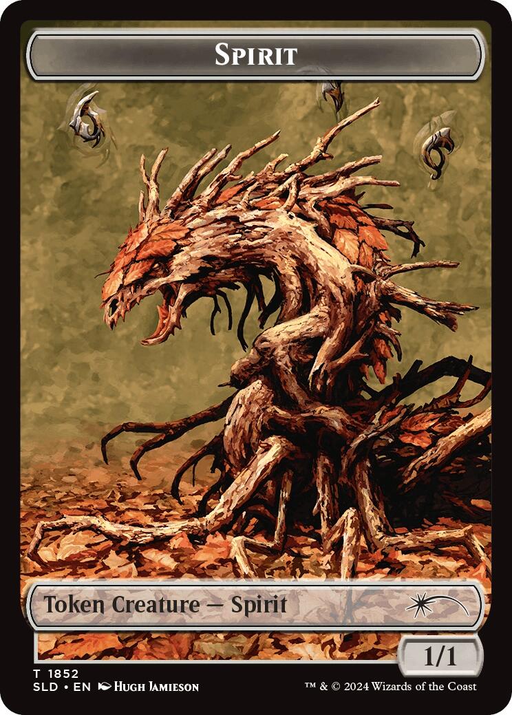 Spirit (SLD) // Shapeshifter (KHM) Double-sided Token