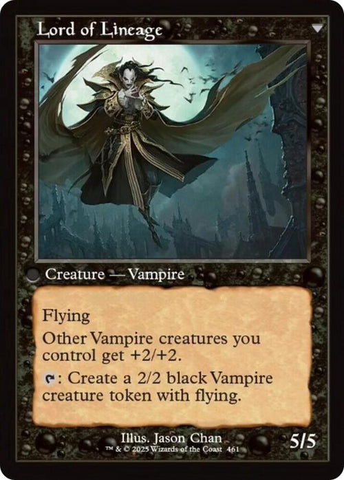 Bloodline Keeper (Retro Frame) (Back)