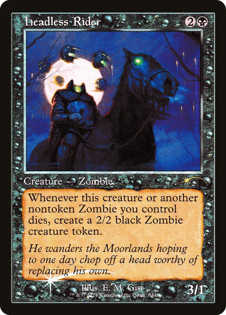 Headless Rider (Retro Frame)