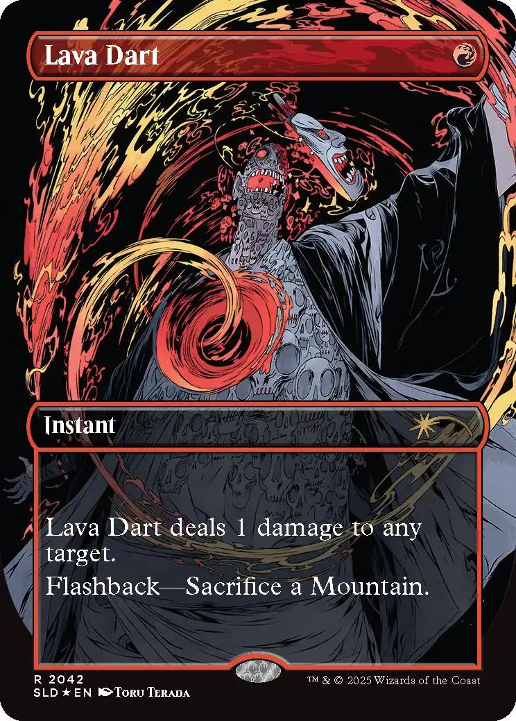 Lava Dart (Raised Foil)