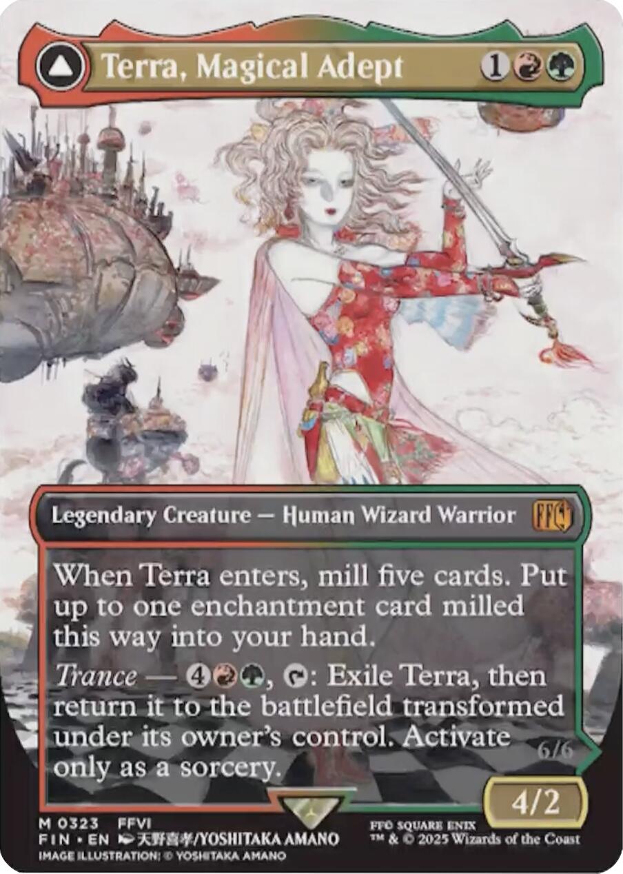 Terra, Magical Adept (Borderless)