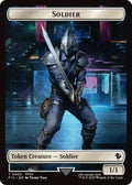 Soldier // Rebel Double-Sided Token (Surge Foil)