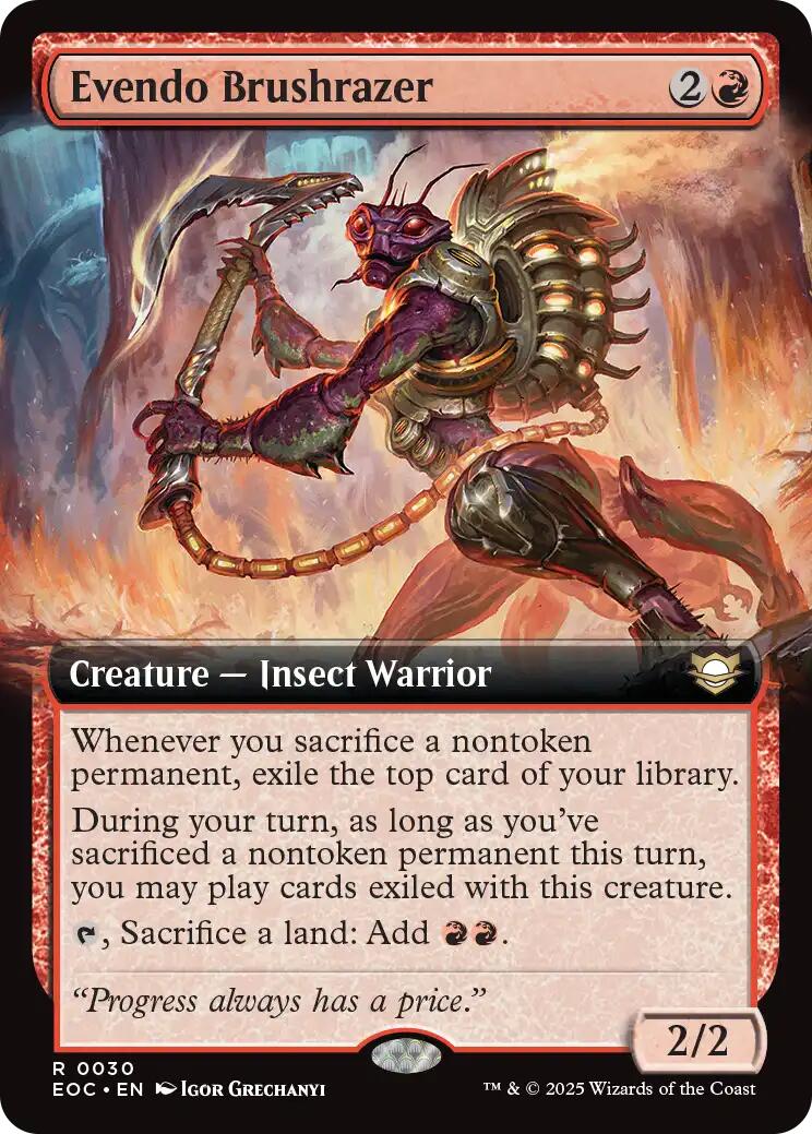 Evendo Brushrazer (Extended Art)