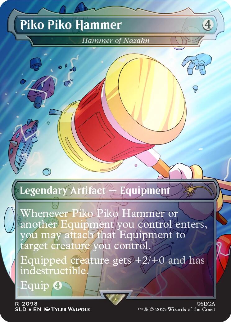 Piko Piko Hammer - Hammer of Nazahn (Rainbow Foil)