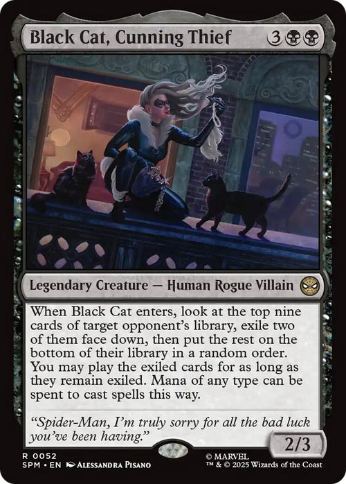 Black Cat, Cunning Thief