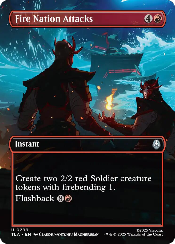 Fire Nation Attacks (Borderless)