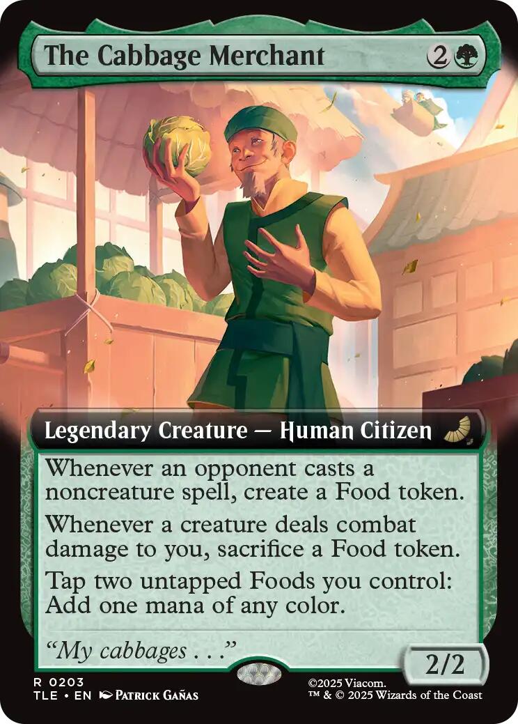 The Cabbage Merchant (Extended Art)