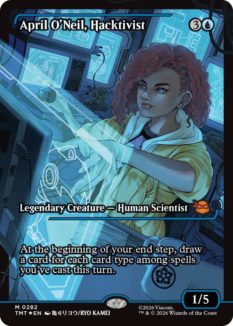 April O'Neil, Hacktivist (0282) (Showcase)