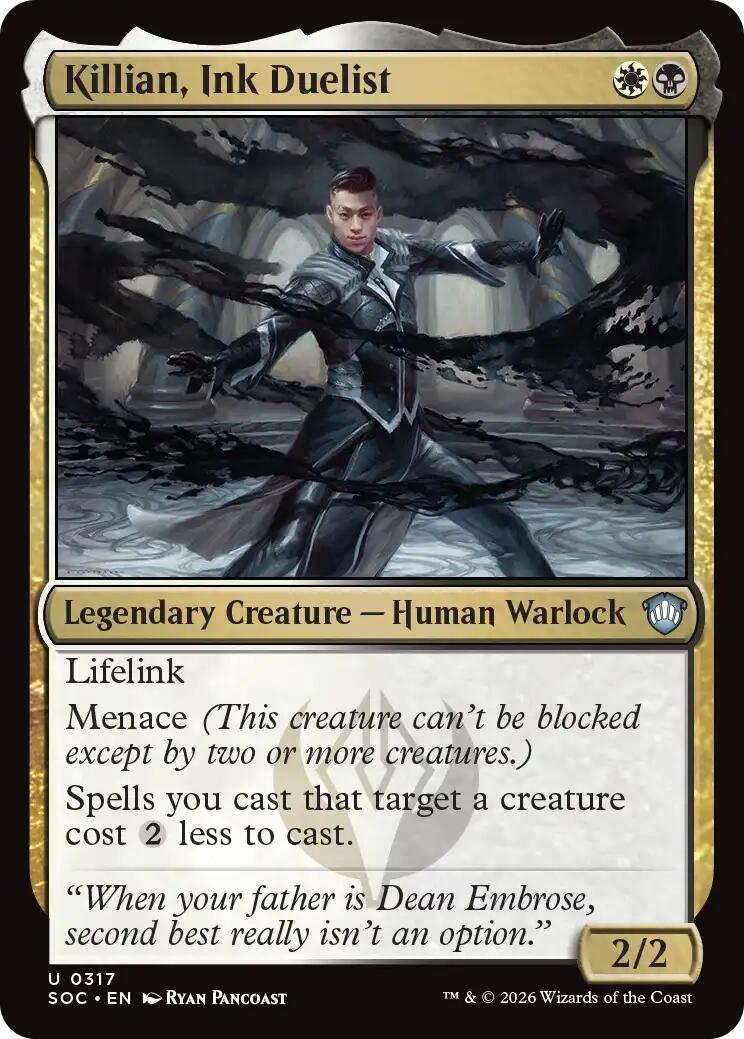 Killian, Ink Duelist