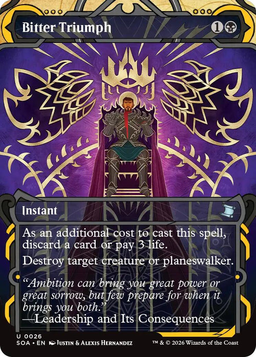 Bitter Triumph