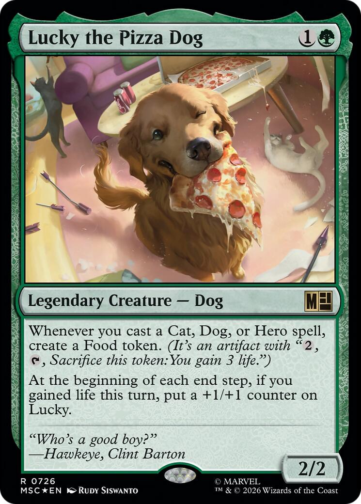 Lucky the Pizza Dog