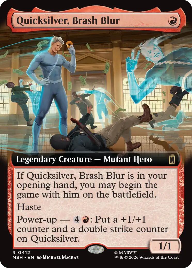 Quicksilver, Brash Blur (Extended Art)