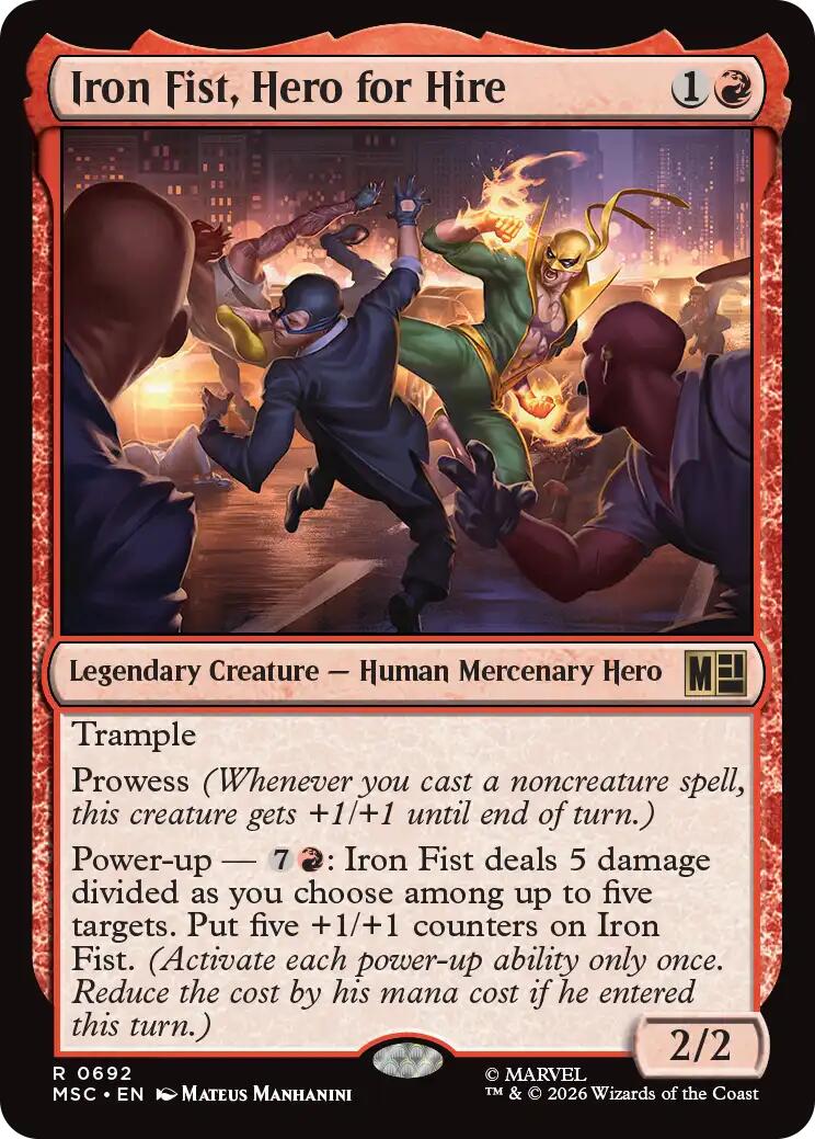 Iron Fist, Hero for Hire