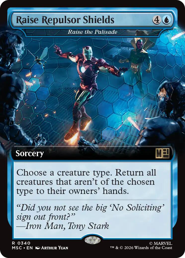 Raise Repulsor Shields - Raise the Palisade (Extended Art)
