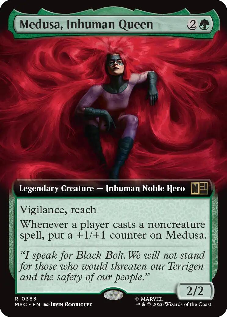 Medusa, Inhuman Queen (Extended Art)