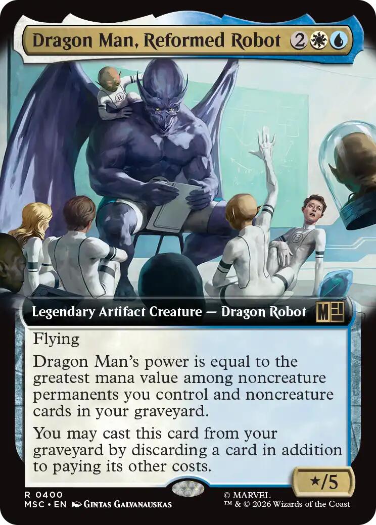 Dragon Man, Reformed Robot (Extended Art)