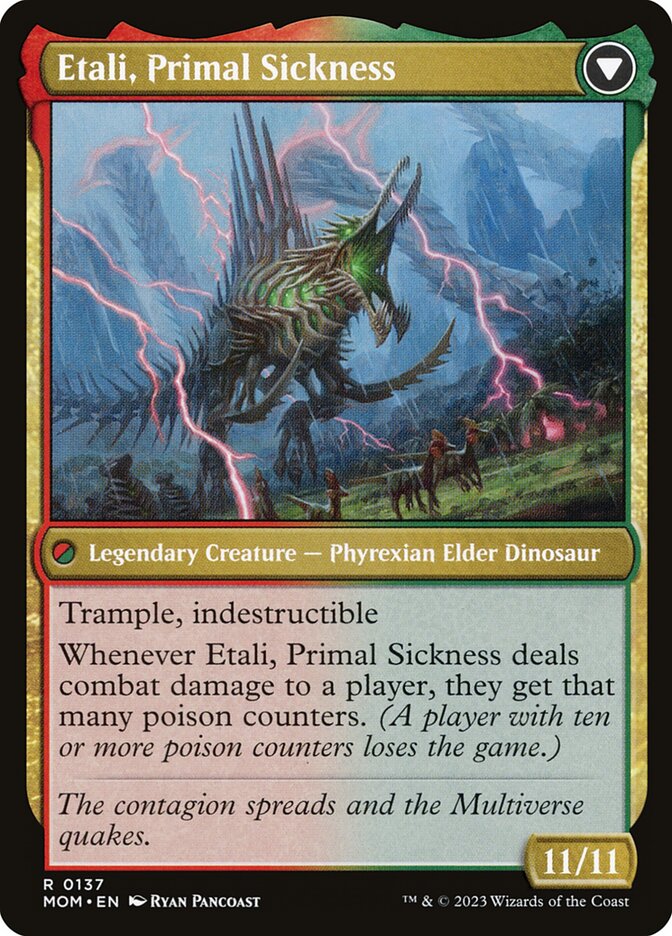 Etali, Primal Conqueror (Back)